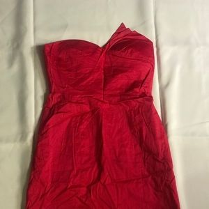 Strapless dress